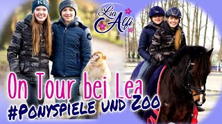 Lia amp Alfi  on Tour bei Lea  Heyhorse  Ponyspiele und Zoo [upl. by Arlene]