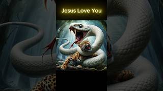 Snake Love Jesus shorts snake edit [upl. by Eiramrebma]