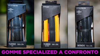 TEST  Turbo Mondo Turbo Cotton Tre gomme Specialized a confronto [upl. by Dnomad]