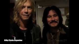 Gilby Clarke  Backstage Velvet Revolver Concert 2007 [upl. by Vedis610]