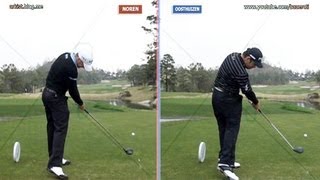 Slow HD Louis OOSTHUIZEN vs Alexander NOREN Driver Golf Swing2013 European Tour [upl. by Feliks840]