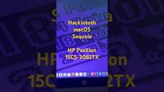 Hackintosh macOS Sequoia 150 Developer Beta  HP Pavilion 15cs2082TX hackintosh macos [upl. by Eceinehs387]