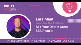 Lars Maat AI  Your Data  Great SEA Results [upl. by Zalucki]