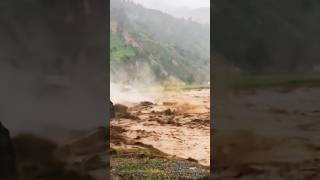 Massive flood took down building and swept out [upl. by Gilletta615]