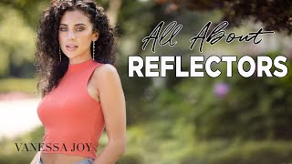 Photography Reflectors Watch this first BEFORE YOU BUY Tutorial Photo Shoot [upl. by Valonia]