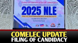 LIVE COMELEC UPDATE FILING OF CANDIDACY [upl. by Irehj]