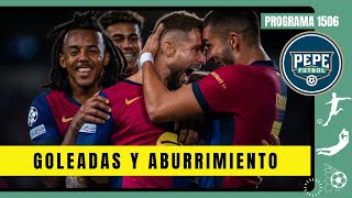 EL BARCELONA GOLEA EN LA JORNADA 2 D ELA CHAMPIONS [upl. by Saidel]