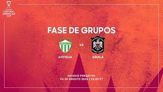 Antigua vs Águila  Copa Centroamericana Concacaf 2024 [upl. by Endora]