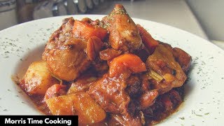 How To Cook The Best Brown Stew Chicken  Lesson 46  Jamaican Style  Morris Time Cooking [upl. by Kaleena]