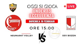 under 13 eccellenza Neumarkt Volley vs SSV Bozen [upl. by Bobbye542]