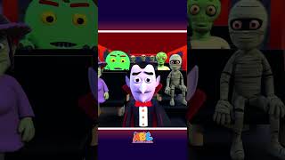 🧛‍♂️Vampire on the Haunted Bus Craves Yummy Food🍔shorts halloween spooky kidssong [upl. by Ihc]