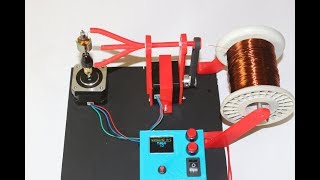 DIY Arduino based Automatic Motor Winding Machine [upl. by Gollin]