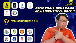 Efootball 2023 Sekarang Bisa ada Lisensinya Bro Gini Caranya [upl. by Qirat]