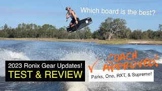 First Impressions 2023 Ronix Gear Testing amp Review [upl. by Swerdna]