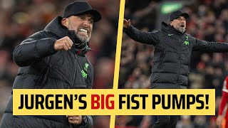 Jurgens BIG fist pumps  Liverpool 41 Luton [upl. by Neved]