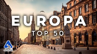 Top 50 Luoghi e Posti Più Belli da Visitare in Europa  4K [upl. by Constantine]