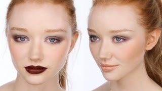 Jessica Chastain  Makeup Tutorial For Redheads with Guest Makeup Artist Mary Greenwell [upl. by Atiuqihs]