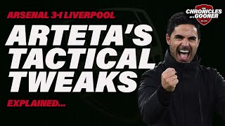 HOW ARTETA WON THE TACTICAL BATTLE VS KLOPP Arsenal 31 Liverpool [upl. by Aniuqahs880]