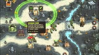 Kingdom Rush Frontiers  Desecrated Grove  3 Stars [upl. by Moreland143]