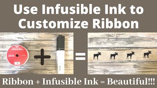 Cricut Infusible Ink on Ribbon [upl. by Marler]