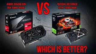 AMD RX 580 8GB vs Nvidia GTX 1080 [upl. by Eiryk]