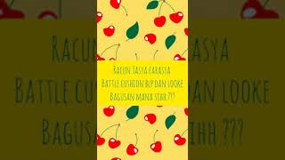 RACUN TASYA FARASYA  BATTLE CUSHION BLP DAN LOOKE short shorts shortvideo shortsvideo [upl. by Leamaj]