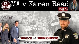 WATCH LIVE Karen Read Trial Day 26 [upl. by Hcirdla]