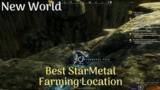 New World  Best Starmetal Farming Location 2024 [upl. by Voorhis]