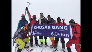 Khosar Gang Expedition  6046m  Apricot Tours Pakistan [upl. by Carley662]