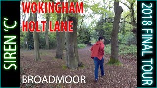 The last ever BROADMOOR SIREN TOUR  C Wokingham Holt Lane [upl. by Namyh]