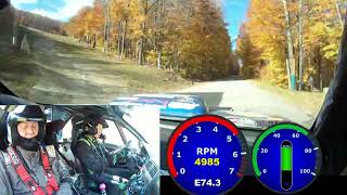 2024 Okemo hillclimb  Rally 1 class win [upl. by Yatnahs]