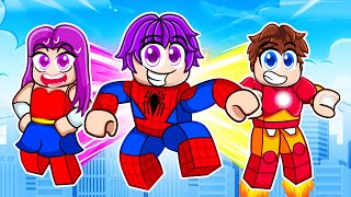 Roblox but We Became The STRONGEST SUPERHEROS [upl. by Couhp74]