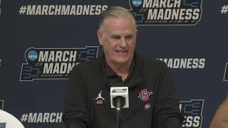 San Diego State Second Round Postgame Press Conference  2023 NCAA Tournament [upl. by Edobalo]