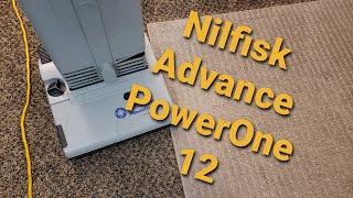 Nilfisk Advance PowerOne 12 Lindhaus Vacuum Review [upl. by Barger646]