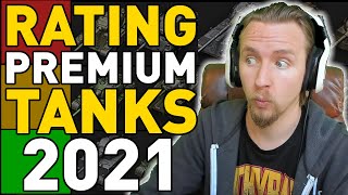 Rating ALL Tier 8 Premium Tanks in World of Tanks 2021 [upl. by Odlaumor]