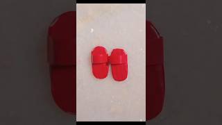 DIY mini chappal making shorts craftideas smallartistk [upl. by Prudy]