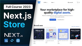 Build a Complete Digital Marketplace with Nextjs 14 React tRPC Tailwind  Full Course 2023 [upl. by Assiralk826]