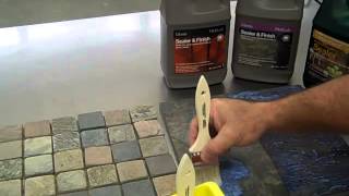 How To Enhance Stone with TileLab Sealer [upl. by Benzel759]