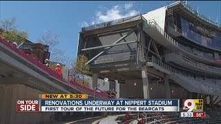 Nippert Stadium renovations underway [upl. by Lleuqar]