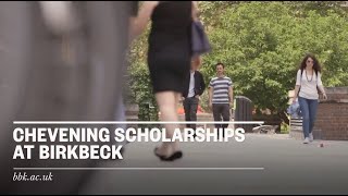 Applying for a Chevening scholarship at Birkbeck [upl. by Ramyar]