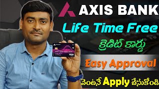 Axis My Zone Credit Card Apply Process In Telugu 2023  Credit Card Apply Process  By patan [upl. by Hochman]