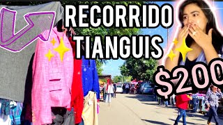 TIANGUIS RECORRIDO ♡ ROPA DE SEGUNDA MANO [upl. by Garlanda]