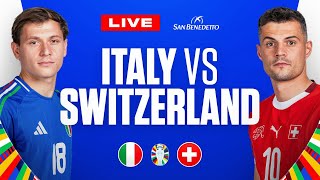 Italy 02 Switzerland  Euro 2024 highlights [upl. by Ijnek]