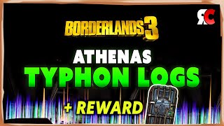 Athenas TYPHON LOGS in Borderlands 3 Dead Drop Rewards  Crew challenges [upl. by Annid]