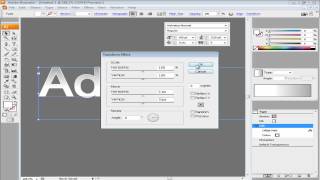 How to create a polished 3d text effect in Adobe Illustrator [upl. by Atinaj713]