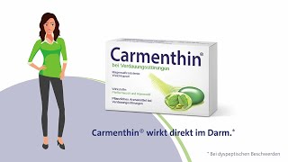 So wirkt Carmenthin® bei Blähungen Völlegefühl und Schmerzen [upl. by Lienet]