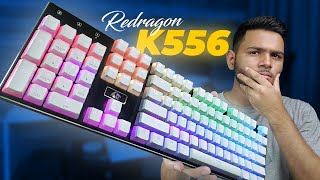 Premium Feel Within Budget 🤔 Redragon K556 Mechanical Keyboard Review in Bangla [upl. by Wildon]