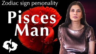 Pisces Man zodiac sign personality [upl. by Oicnerual]