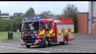 Tyne amp Wear Fire amp Rescue Service Newcastle Central WrT Turnout August 2024 [upl. by Eskil]