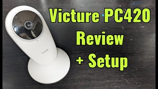 Victure PC420 WiFi Baby Monitor Review  Setup on the App  from Walmart [upl. by Woodie]